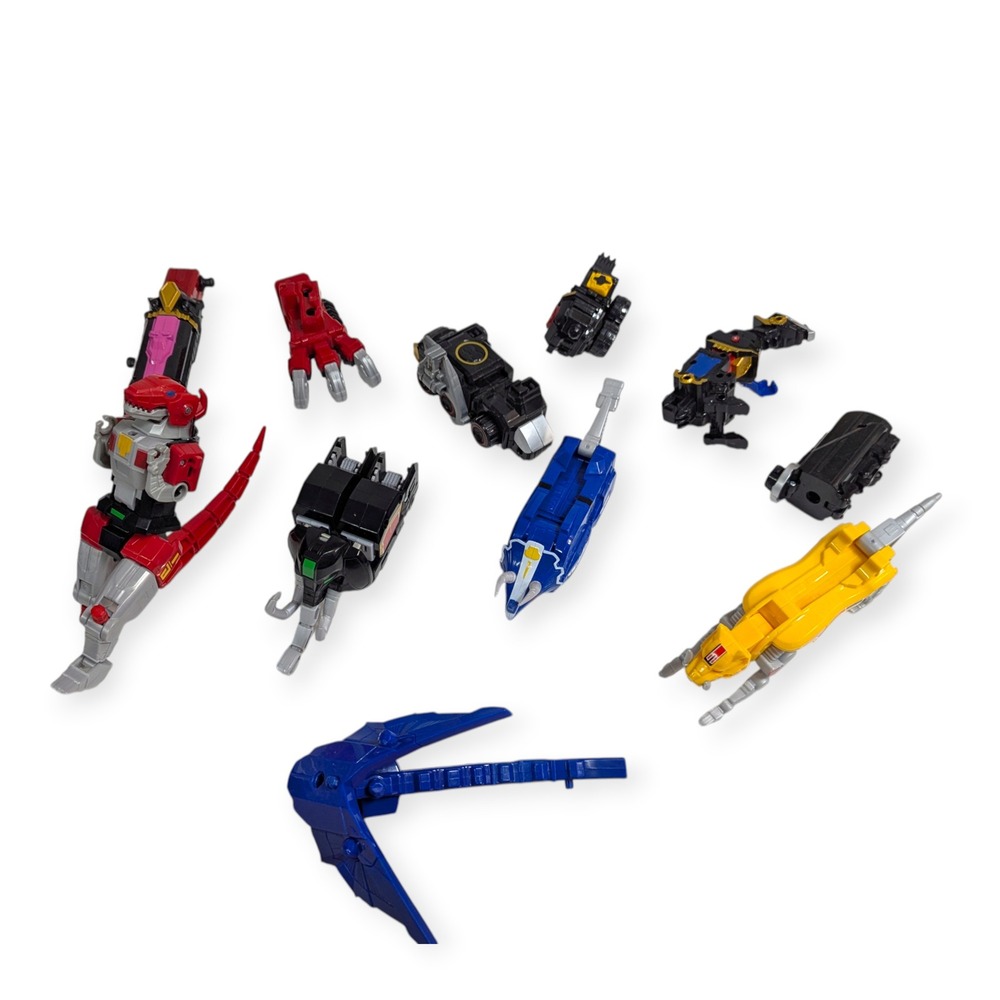 Bandai Power‎ Rangers Megazord Parts Lot Zords Mighty Morphin Ninja Steel Mixed